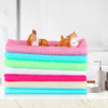 Tatuo 12 Pack 36 Inch Exfoliating Bath Cloth Towel African Net Sponge Extra Long Nylon Korean Bath Towel Japanese Shower