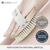 Hydrea London Natural Dry Body Brush Exfoliating Dry Skin Brush with Natural Bristle Dry Brush Cellulite Remover Helps I