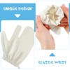 Leelosp 2 Pieces Raw Silk Garshana Gloves Ayurvedic Massaging Mitts Raw Silk Gloves Dry Massage Brush Gloves Exfoliating