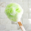 Juvale Loofah Back Scrubber for Shower 4 Pack Assorted Colors 16 in Loofah with Handle Body Scrubber Shower Brush with L