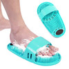 meidong Silicone Shower Foot Scrubber Personal Foot Massage and Cleaning NonSlip Foot Scrubber for Men and Women 1PCS Gr