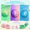 Bath Bombs for Kids with Toys Inside 24 Pack Kid Bath Bombs with Glow in The Dark Surprise Toys Inside Easter Gifts for