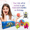 Bath Bombs for Girls Surprise 3 Natural Handmade Bath Bombs for Kids with Pony Toys Inside Cool Surprises for Girls Boys