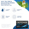 Defense Soap 5pk All Natural Tea Tree Bar Soap for Men Made by Wrestlers with Tea Tree Oil Eucalyptus Oil to Promote Hea