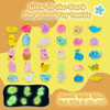 Yekery Bath Bombs for Kids with Toy Inside 30 PCS Natrual and Organic Bubble Bath Bombs with GlowinTheDark Surprise Insi