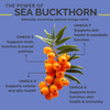 SeabuckWonders Organic Sea Buckthorn Berry Oil 176 Fl Oz 52 Servings with Omega 3679 Used Topically Orally Supports Hair