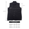Betty Dain Kool Breeze Mesh Back Salon Stylist Vest Unique Stretch Mesh Back For Breathability Pockets with Zippered Bot