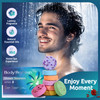 Shower Steamers Aromatherapy Birthday Gifts for Women 18 Pack Shower Bombs with Essential Oils Self Care Gifts for Women