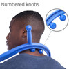 Body Back Buddy Elite Improved Design Versatile Handheld Massage Stick for Full Body Muscle Pain Relief Professional Gra