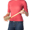Redecker Wellfit Bath Brush with Removable Steamed Beechwood Handle 100 Made in Germany Mixed Horsehair and Plant Fiber