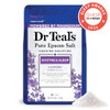 Dr Teals Pure Epsom Magnesium Salt Soak Soothe Sleep with Lavender 3 lb Pack of 4