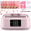 EasyinBeauty Paraffin Wax Machine for Hand and Feet Touchscreen 3000ml Paraffin Wax Warmer with 6 Packs Rose Wax 264 lbs