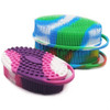 Soft Exfoliating Body Shower Scrubber Silicone Bath Brush for Kids Adults 3 Pack