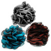 Loofah Bath Shower Sponge Body ScrubberExtra Large 75g XL Exfoliate Mesh Pouf Shower Bouquet3 Pack Body Wash for Women a
