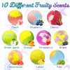Bath Bombs for Girls Kids with Surprise Inside 20 Fun Princess Fizzy Bath Bomb with Jewelry Toys Mermaid Gifts for Daugh