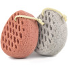 BAIMEI IcyMe Bath Sponge Sponge Loofah Body Scrubber Shower Pouf Cleaning Loofahs Sponge Shower Use Sponge Pink Grey