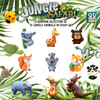 Bath Bombs for Kids with Surprise Inside 12 Bubble Bath Fizzies with Jungle Animal Toys Moisturizing Gentle Kids Safe Ra
