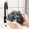 Loofah Sponge 60gPiece Bath Sponge Pouf Shower Loofah Body Scrubber Exfoliator Pack of 4