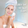 myHomeBody Natural Konjac Facial Sponges for Gentle Face Cleansing and Exfoliation with Activated Charcoal and Aloe Vera