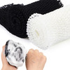 Shappy 2 Pcs African Net Sponge Exfoliating Net African Body Scrubber Bath Rag Washcloth Towel Shower Body Back Scrubber