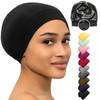 CAPLORD Satin Bonnet for Sleeping Curly Hair Wrap Sleep for Men Adjustable Silk Beanies for Women Silk Hair Bonnet for S
