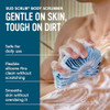 Sud Scrub Antimicrobial Silicone Body Scrubber Exfoliating Body Scrubber for Sensitive Skin Eco Friendly Shower Scrubber