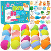 Bath Bombs for Kids with Surprise Inside 20 Pack Kids Bath Bombs Gift Set with Toys for Girls Boys Handmade ChildSafe Bu