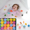 Bath Bombs for Kids with Surprise Inside 20 Pack Kids Bath Bombs Gift Set with Toys for Girls Boys Handmade ChildSafe Bu