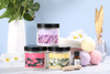 spa luxetique Bath Salts 8pcs Bath Salts Gift Set with Argan Oil Bath Bombs Wooden Scoop Epsom Salt for Soaking in Laven
