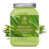 Bath Salts wNatural Essential Lemongrass Oil 46 Oz 1300g Sea Salt Bath for Good Sleep Bathing Body Care Wellness Beauty