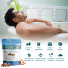 Gentlemans Bath Salt 32 Ounces Epsom Salt with Natural Cedarwood Frankincense Eucalyptus and Peppermint Essential Oils P