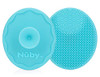Nuby Scrubbies Silicone Bath Brush Baby Essentials Baby Bath Accessories 2Pack Blue