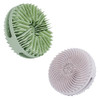 2 Pack Silicone Exfoliating Body Scrubber Silicone Body Brush Soft Silicone Loofah for Sensitive Skin Shower Head Massag