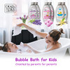 Dead Sea Collection Bubble Bath Kids with Lavender Cleansing and Moisturizing Liquid Bath Bubbles Lavender Oil and Pure