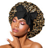 BONNET QUEEN Silk Bonnet for Sleeping Women Satin Bonnet Night Sleep Cap Hair Wrap for All Hair with Adjustable Tie Band