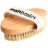 MainBasics Dry Brushing Body Brush for Lymphatic Drainage Dry Skin Cellulite Blood Circulation with Exfoliating Natural