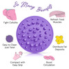 Scala Silicone Cellulite Massager Bath Shower Scrubber Accessories Bathroom Toys Cellulite Remover Body Massager Tool Ex
