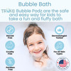 TruKid Bubble Podz Bubble Bath for Kids Toddlers Babies Tear Free Gentle Refreshing Bath Bomb for Sensitive Skin with Na