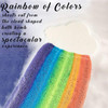 Bath Bombs for Kids Organic Magic Rainbow Bubble Bath Bombs wMoisturizing Shea Butter and Natural Oils 4 Large Unicorn C