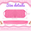 Exfoliating Back Scrubber with Handles for Shower for Women Exfoliating Back Cloth Body Extended Length Scrubber Towel N