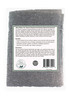 Natural Elephant Exfoliating Washcloth Charcoal Grey Japanese Shower Scrubber for Body Single Washcloth for Gentle Skin