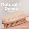 MainBasics Back Scrubber for Shower Long Handle DualSided Brush for Body Wash Scrubbing with Exfoliating Soft Bristles L