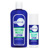 EpsomIt Soothing Muscle Set Epsom Salt and Magnesium Lotion and Rollerball for Muscle Discomfort and Stiffness Tired Leg