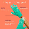 Cleanlogic Bath Body Exfoliating Glove Stretchy Bath Shower Gloves Reusable Exfoliator Tool for Smooth Softer Skin 3 Pai