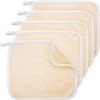 Tatuo 5 Pcs Exfoliating Face and Body Wash Cloths Towel Weave Bath Exfoliating Scrub Massage Bath Cloth for Women and Me