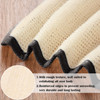 Tatuo 5 Pcs Exfoliating Face and Body Wash Cloths Towel Weave Bath Exfoliating Scrub Massage Bath Cloth for Women and Me