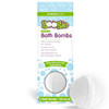 Boogie Kids Bath Bombs Calming Naturally Derived Made with Aloe and Calming Vapors Eucalyptus 3 Bath Bombs 28 oz Pack of