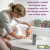 Boogie Kids Bath Bombs Calming Naturally Derived Made with Aloe and Calming Vapors Eucalyptus 3 Bath Bombs 28 oz Pack of