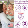 Boogie Kids Bath Bombs Calming Naturally Derived Made with Aloe and Calming Vapors Eucalyptus 3 Bath Bombs 28 oz Pack of