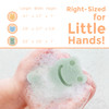 myHomeBody Konjac Baby Sponge for Bathing Cute Shapes Natural Kids Bath loofah for Infants Toddler Newborns Safe PlantBa